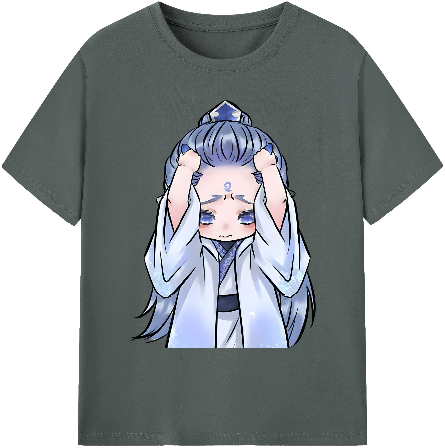 （画像用） Ne Zha 2 ナタ 魔童の大暴れ 綿100％ メンズ半袖Tシャツ｜肌触りやわらか＆通気性
